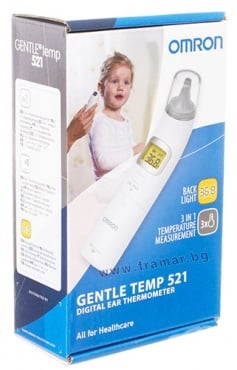ИНФРАЧЕРВЕН ТЕРМОМЕТЪР ОМРОН GENTLE TEMP 521