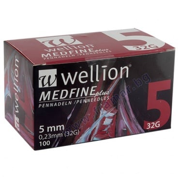      WELLION MEDFINE PLUS 5  * 100