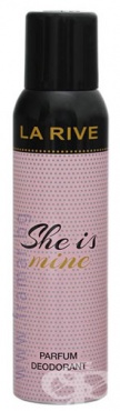 ЛА РИВ КОМПЛЕКТ SHE IS MINE ПАРФЮМНА ВОДА 90 мл + ДЕЗОДОРАНТ 150 мл - дезодорант