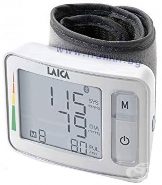 ЛАЙКА АВТОМАТИЧЕН АПАРАТ ЗА КРЪВНО НАЛЯГАНЕ ЗА КИТКА модел BM7003 С BLUETOOTH