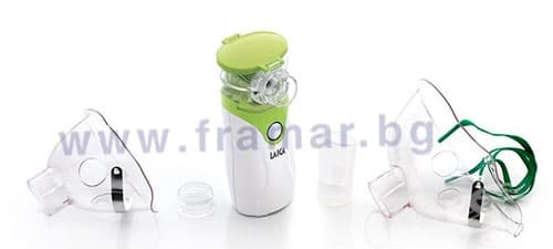 ЛАЙКА ПРЕНОСИМ УЛТРАЗВУКОВ ИНХАЛАТОР модел NE1005