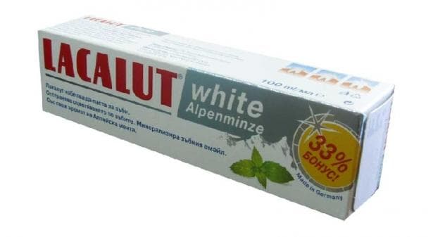        WHITE ALPENMINZE 100 .