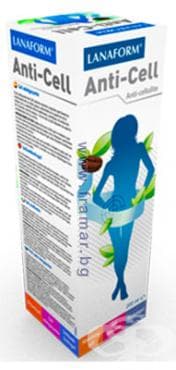 ЛАНАФОРМ АНТИЦЕЛУЛИТЕН ГЕЛ 200 мл. ОПАКОВКА