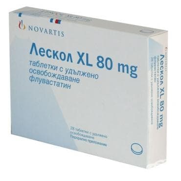 ЛЕСКОЛ XL таблетки 80 мг * 28