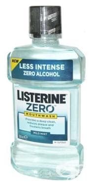       LISTERINE TOTAL CARE ZERO 250 .