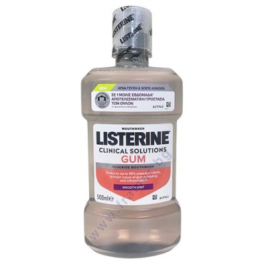 ����������� ��� �������� ���� �� ���� LISTERIN CLINICAL SOLUTIONS GUM ������ 500 ��