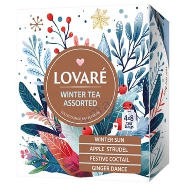       WINTER GINGER TEA ASSORTED  4  * 8