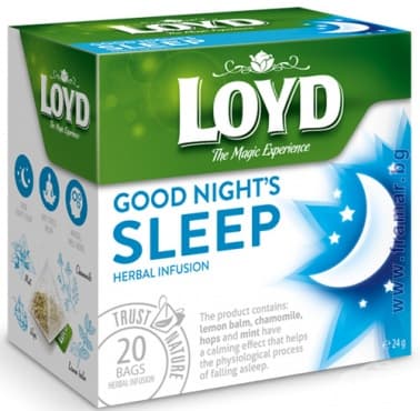 ЧАЙ ЛОЙД ФИЛТЪР ЗА ДОБЪР СЪН * 20