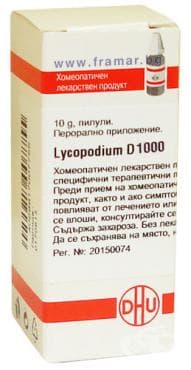 ЛИКОПОДИУМ D1000 пилули 10 г
