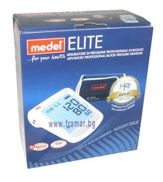 ЕЛЕКТРОНЕН АПАРАТ ЗА ИЗМЕРВАНЕ НА КРЪВНО НАЛЯГАНЕ ЗА ПРЕДМИШНИЦА МЕДЕЛ ЕЛИТ