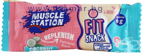      MUSCLE STATION FIT SNACK 40 .