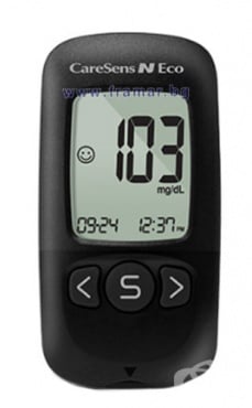 АПАРАТ ЗА ИЗМЕРВАНЕ НА КРЪВНАТА ЗАХАР КЕЪРСЕНС N ECO