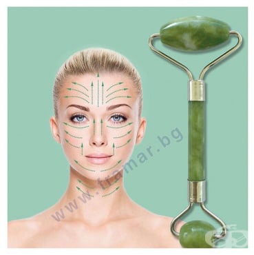 БИОХЕРБА НЕФРИТЕН МАСАЖЕН РОЛЕР ЗА ЛИЦЕ