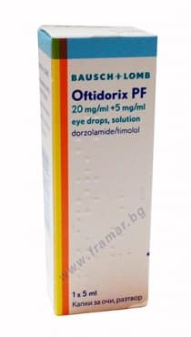 ОФТИДОРИКС PF капки 5 мл