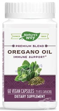 МАСЛО ОТ РИГАН капсули 50 мг * 60 NATURE'S WAY