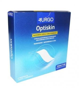 ОПТИСКИН 10 см/7 см СТЕРИЛНИ * 10 URGO