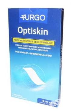 ОПТИСКИН 15 см / 9 см СТЕРИЛНИ * 5 URGO