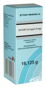 ОКСИКОРТ 9.30 mg/g + 3.10 mg/g спрей за кожа, суспензия 30 мл