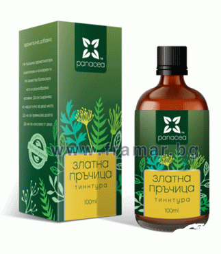 ПАНАЦЕЯ ТИНКТУРА ЗЛАТНА ПРЪЧИЦА 100 мл
