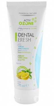 АКТИВ ОЗОН ОЗОНИРАНА ПАСТА ЗА ЗЪБИ ДЕНТАЛ ФРЕШ 75 мл