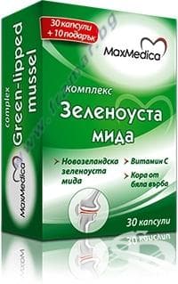 КОМПЛЕКС ЗЕЛЕНОУСТА МИДА капс. * 30 МАКСМЕДИКА