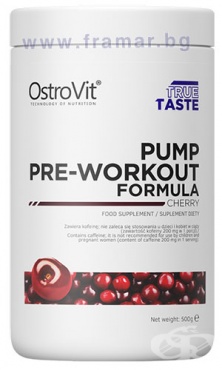 ОСТРОВИТ ПЪМП ПРЕ-УОРКАУТ ФОРМУЛА 500 г