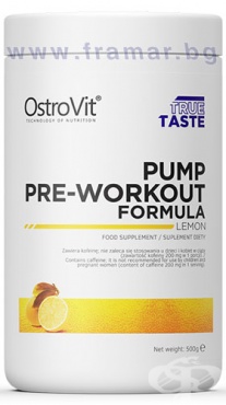 ОСТРОВИТ ПЪМП ПРЕ-УОРКАУТ ФОРМУЛА 500 г