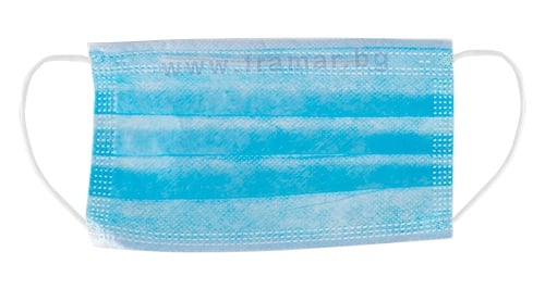 ТРИПЛАСТОВИ САНИТАРНИ МАСКИ С ЛАСТИК / SANITARY FACE MASKS