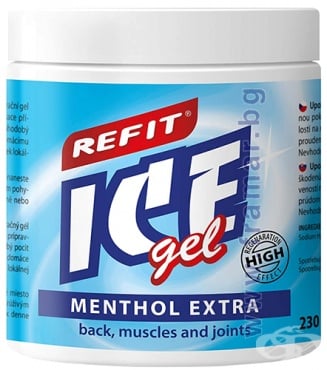 РЕФИТ АЙС ГЕЛ МЕНТОЛ ЕКСТРА 230 мл
