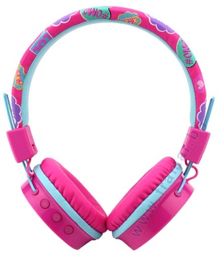 ДЕТСКИ БЕЗЖИЧНИ СЛУШАЛКИ GOGEN - РОЗОВИ