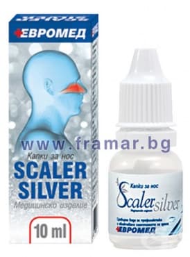 СКАЛЕР МОЛЕКУЛНА СРЕБЪРНА ВОДА 10 мл.
