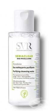 СЕБИАКЛИЪР МИЦЕЛАРНА ВОДА 75 мл. SVR