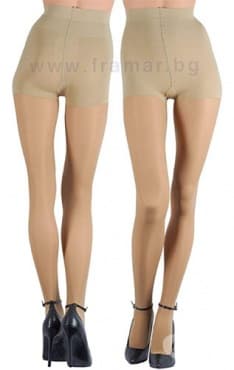 СЕГРЕТА МЛАДЕЖКА ЛИНИЯ ЕНЕРГИЗАНТЕ ЧОРАПОГАЩИ СЪС СРЕДНА КОМПРЕСИЯ БЕЖОВИ 4 размер 70 DEN