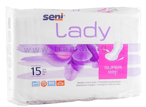 УРОЛОГИЧНИ ПОДЛОЖКИ СЕНИ ЛЕЙДИ СУПЕР * 15