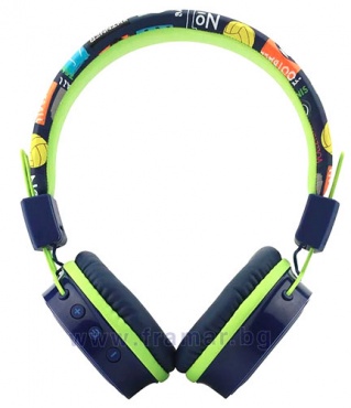 ДЕТСКИ БЕЗЖИЧНИ СЛУШАЛКИ GOGEN - СИНИ