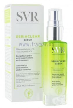 СЕБИАКЛИЪР СЕРУМ ЗА КОМБИНИРАНА И МАЗНА КОЖА 30 мл SVR