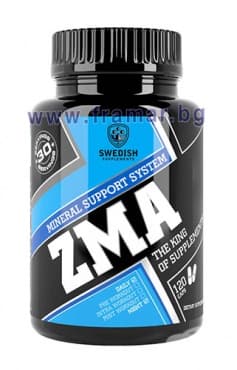 СУИДИШ СУПЛЕМЕНТС ZMA капсули * 120