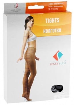 ТОНУС ЕЛАСТ КОМПРЕСИОНЕН ЧОРАПОГАЩНИК ЗА РАЗШИРЕНИ ВЕНИ КЛАС 1