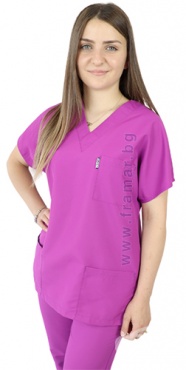 VIKING-T ТУНИКА С КЪС РЪКАВ И ПАНТАЛОН ERIK MICROFIBER VIOLET 2XS-3XL