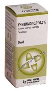 УНИТИМОЛОЛ колир 0.5% / 5 мл.