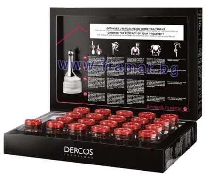 ВИШИ-DECROS AMINEXIL CLINICAL 5 ЗА МЪЖЕ ампули * 21