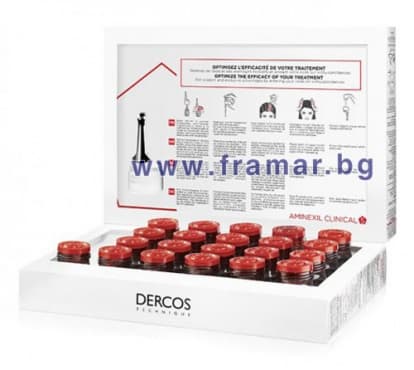 ВИШИ-DERCOS AMINEXIL CLINICAL 5 ЗА ЖЕНИ ампули * 21