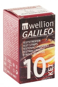             WELLION GALILEO GLU / KET * 10