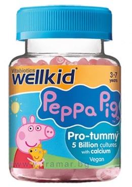 УЕЛКИД ПЕПА ПИГ ПРОБИОТИК желирани таблетки * 30  ВИТАБИОТИКС