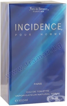 ТОАЛЕТНА ВОДА ПАРИЖ БЛУ INCIDENCE ЗА МЪЖЕ 100 мл (EAU DE TOILETTE FOR ...