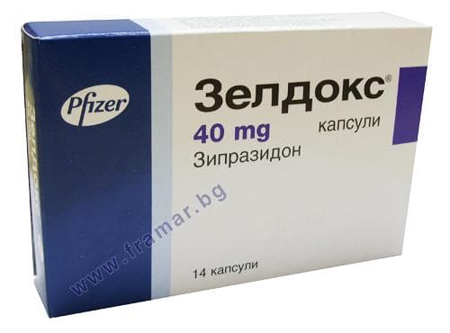 ЗЕЛДОКС капсули 40 мг * 14