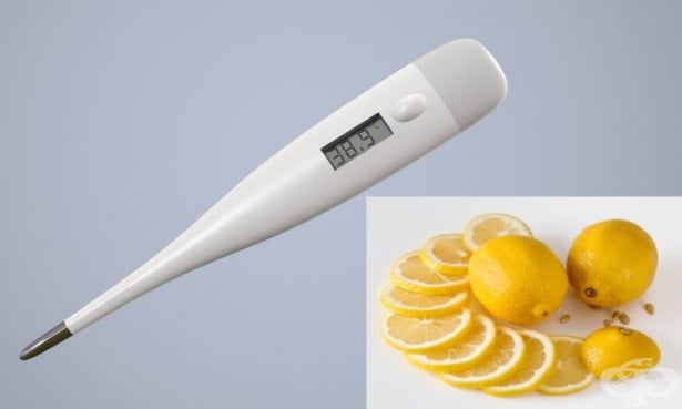 Как да свалим високата температура с лимон - изображение