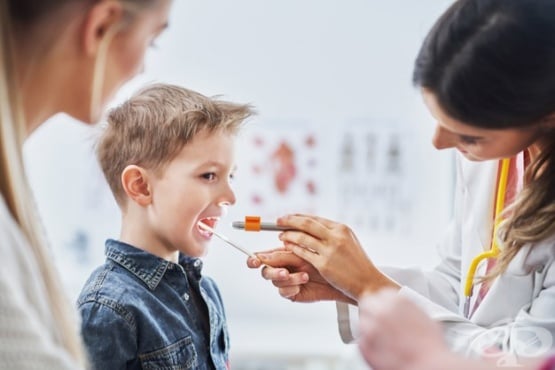 Лечение на възпалено гърло при деца - изображение